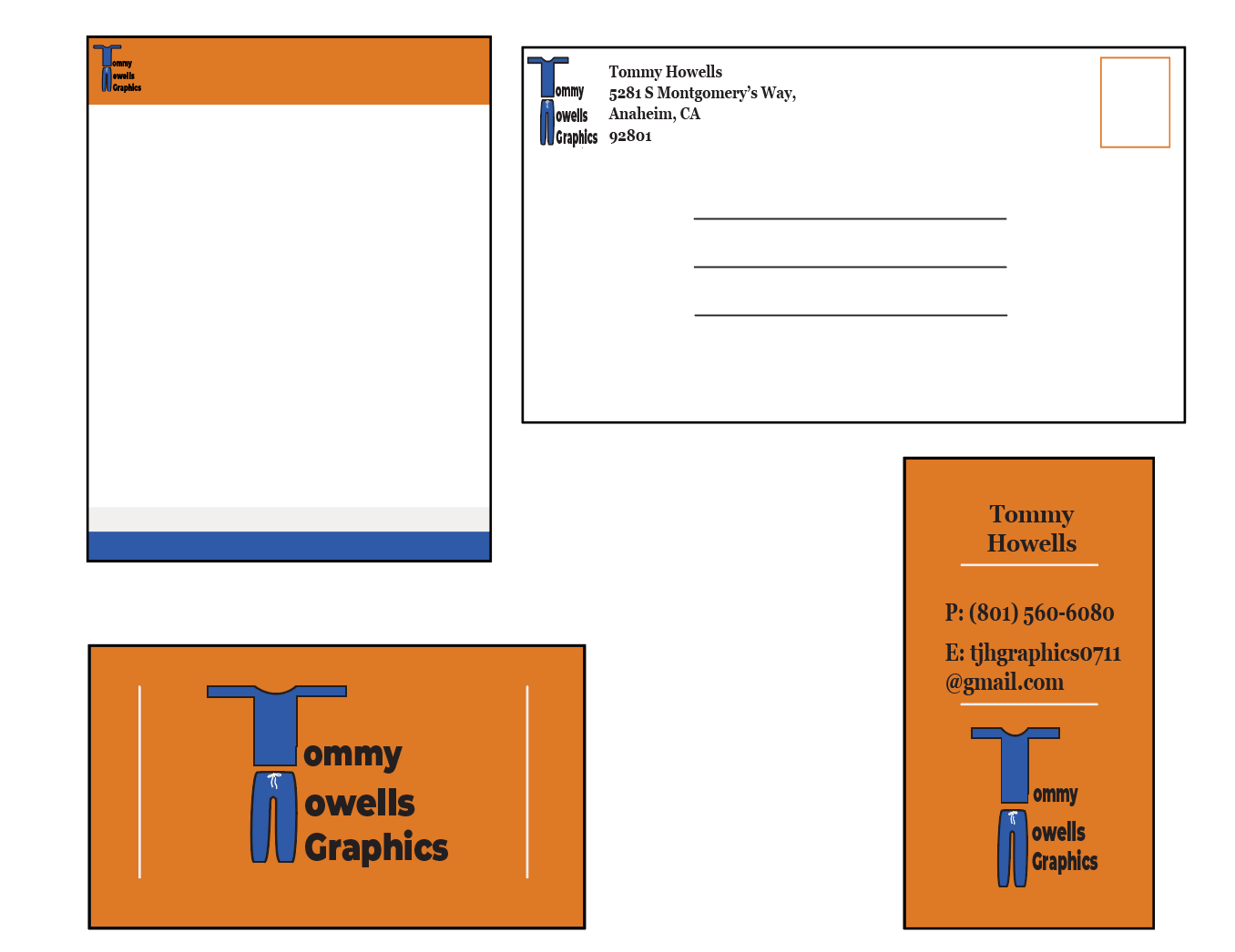 Tommy Howells Graphics Branding