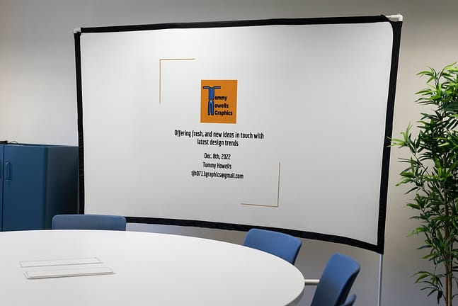 Tommy Howells Graphics Branding Pitch MockUp